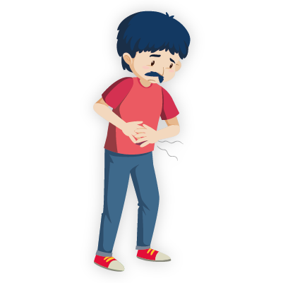 Il 34% è la percentuale di uomini che lamentano malesseri a stomaco e intestino derivanti dalla frenesia quotidiana.