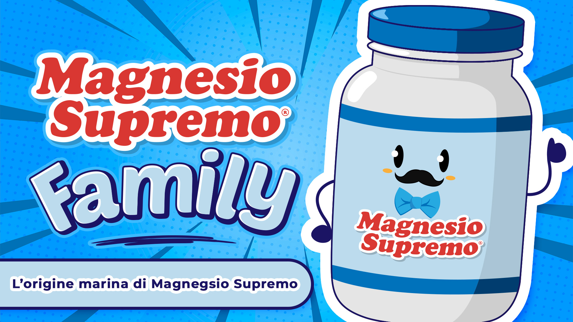 L'origine marina di Magnesio Supremo - Miniatura MS Family - Supremo Classico