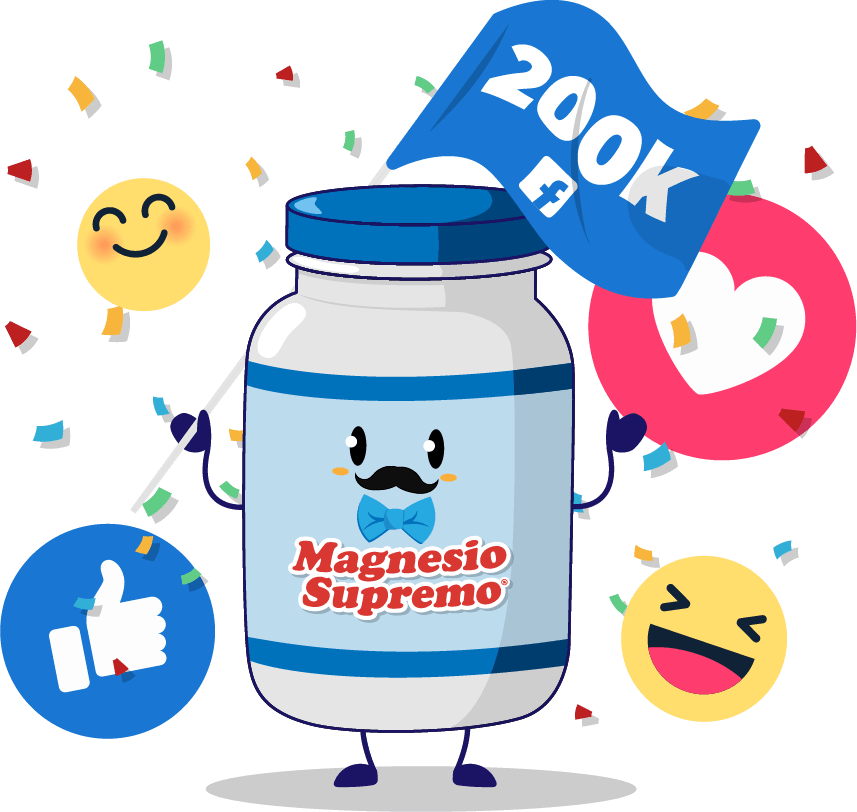 Magnesio Supremo che ha raggiunto 200k follower