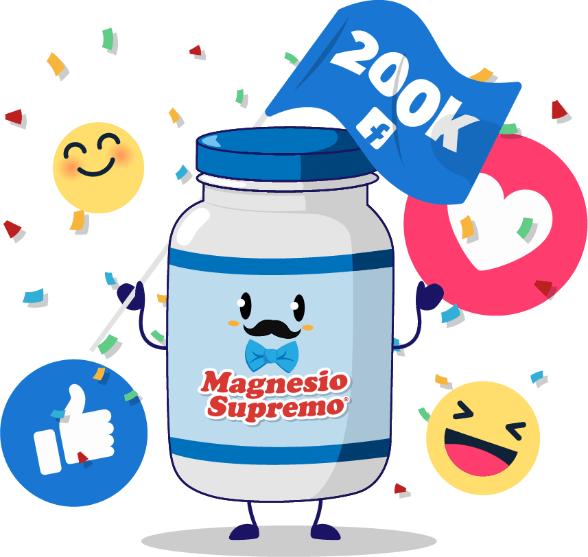 Magnesio Supremo che ha raggiunto 200k follower