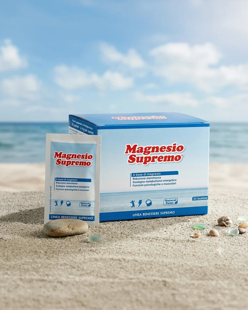 Mockup - Magnesio Supremo 32 bustine
